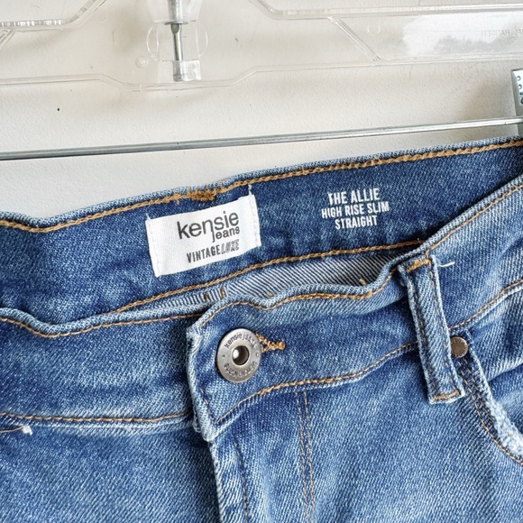 Kensie High Rise ALLIE Straight 14 - Picture 3 of 5